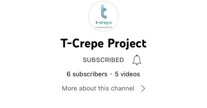 T-Crepe project has a YouTube account now!